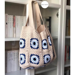 Blingcute | Granny Square Bag | Boho Hippie Handbag - Blingcute