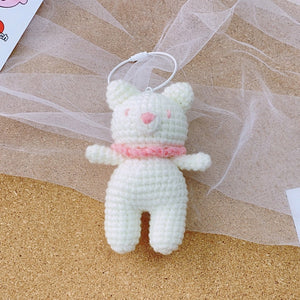 Blingcute | Colorful Bear Keyring | Crochet Amigurumi Toy - Blingcute