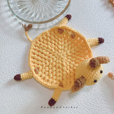 Blingcute | Crochet Animal Coasters | Home Decor Crochet - Blingcute