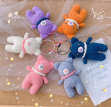 Blingcute | Colorful Bear Keyring | Crochet Amigurumi Toy - Blingcute