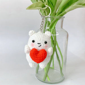 Blingcute |  Cute Bear Keyring | Crochet Amigurumi Toy - Blingcute