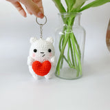 Blingcute |  Cute Bear Keyring | Crochet Amigurumi Toy - Blingcute