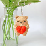 Blingcute |  Cute Bear Keyring | Crochet Amigurumi Toy - Blingcute