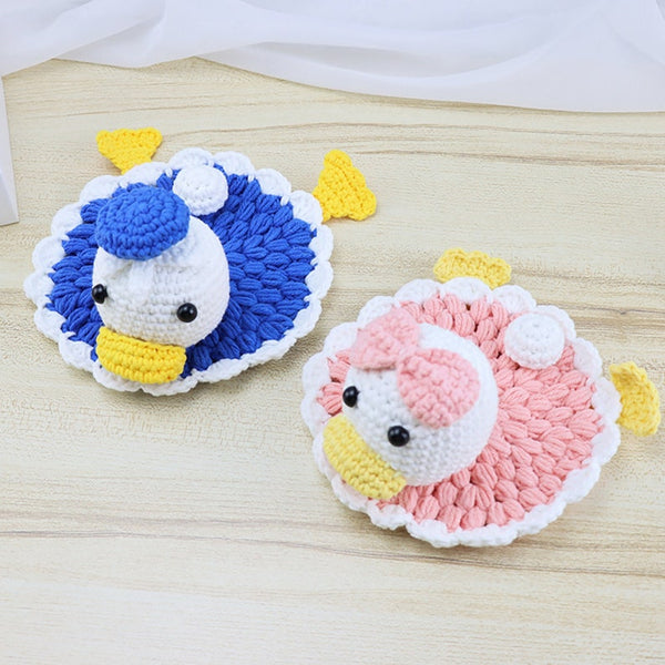 Blingcute | Duck Crochet Coasters | Home Decor - Blingcute