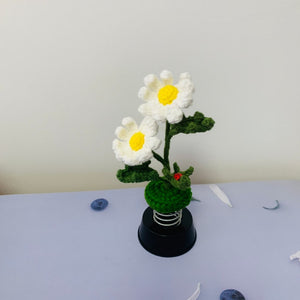 Blingcute | Crochet Daisy / Clove / Tulip | Car Dashboard Ornaments - Blingcute