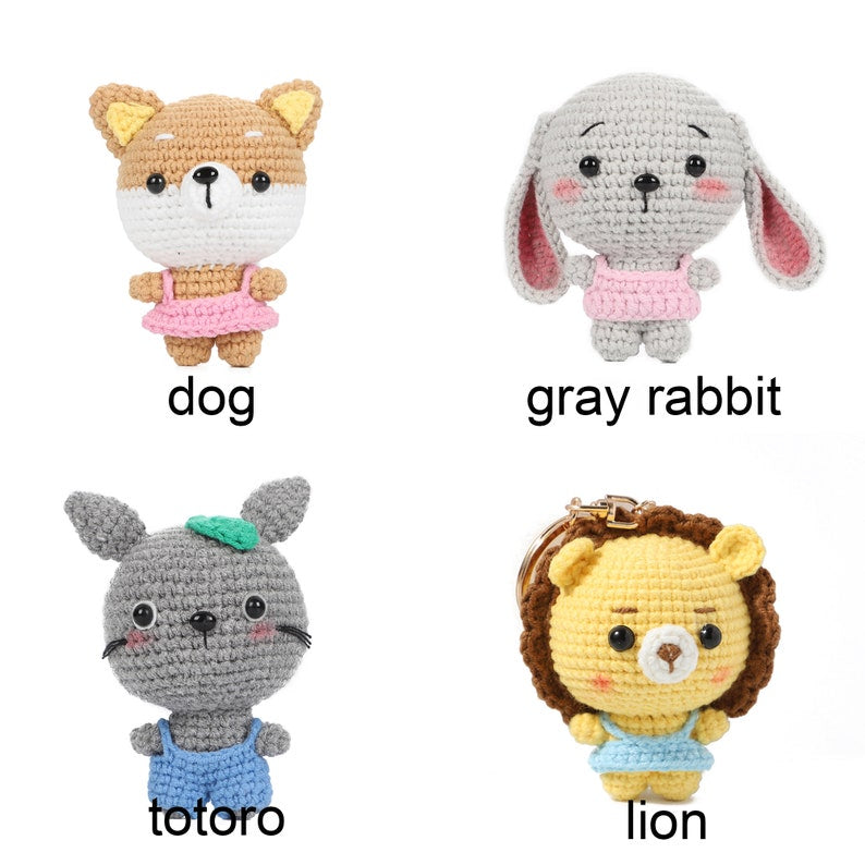 Blingcute | Lovely Keyring | Crochet Animals Toy - Blingcute
