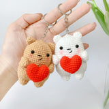 Blingcute |  Cute Bear Keyring | Crochet Amigurumi Toy - Blingcute