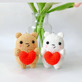 Blingcute |  Cute Bear Keyring | Crochet Amigurumi Toy - Blingcute