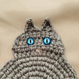 Blingcute | Cat Crochet Coaster | Gift for Cat Lovers - Blingcute