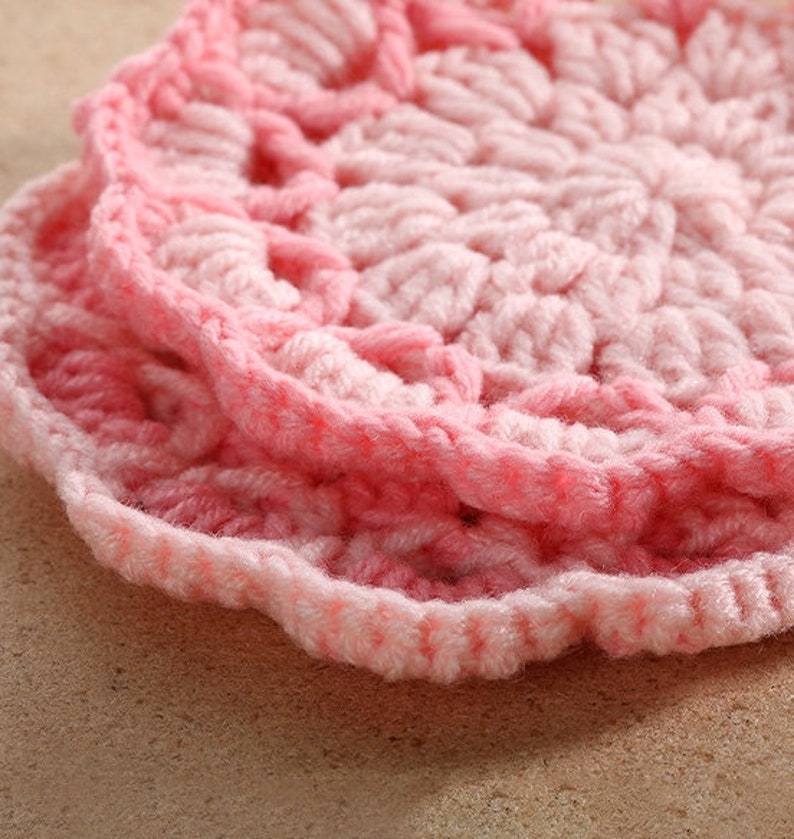 Blingcute | Handmade Flower Coaster | Crochet Coaster - Blingcute