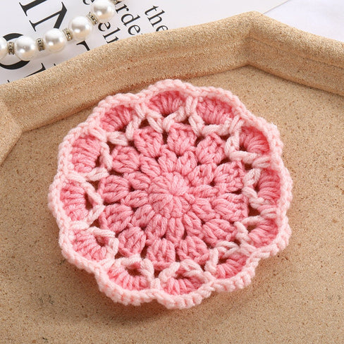 Blingcute | Handmade Flower Coaster | Crochet Coaster - Blingcute