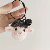 Blingcute | Cute Sheep Keyring | Crochet Animals Toy - Blingcute