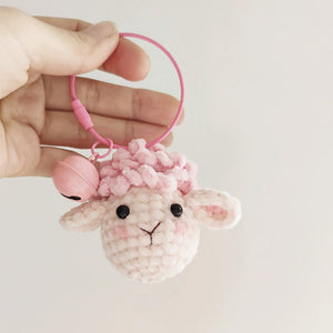 Blingcute | Cute Sheep Keyring | Crochet Animals Toy - Blingcute