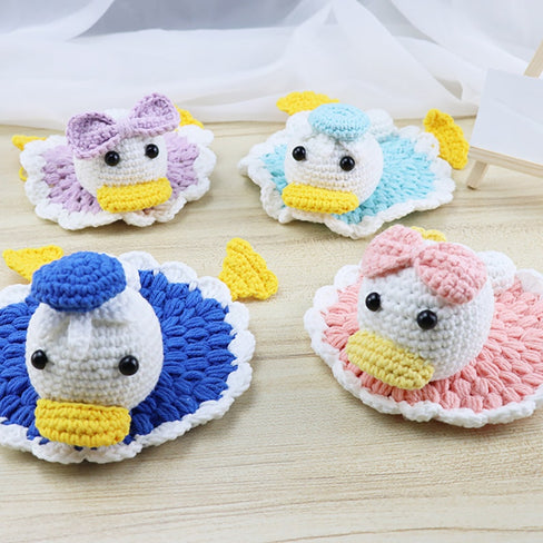 Blingcute | Duck Crochet Coasters | Home Decor - Blingcute