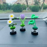 Blingcute | Crochet Daisy / Clove / Tulip | Car Dashboard Ornaments - Blingcute