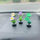 Blingcute | Crochet Daisy / Clove / Tulip | Car Dashboard Ornaments - Blingcute