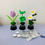 Blingcute | Crochet Daisy / Clove / Tulip | Car Dashboard Ornaments - Blingcute