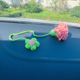 Blingcute | Car Accessories | Carnation flower Mirror Hanging - Blingcute