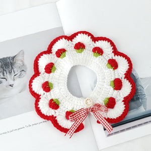 Blingcute | Crochet Pet Collar | Handmade Cute Pet Accessories - Blingcute