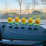 Blingcute | Handmade Crochet sunflower | Car Accessories - Blingcute