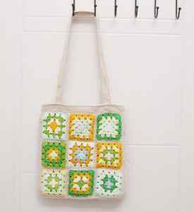 Blingcute | Handmade Crochet Flower Bag | Cochet Tote Bag - Blingcute