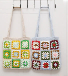 Blingcute | Handmade Crochet Flower Bag | Cochet Tote Bag - Blingcute