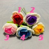 Blingcute | Crochet Flowers Rose | Valentine's Gift for her - Blingcute