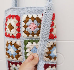 Blingcute | Handmade Crochet Flower Bag | Cochet Tote Bag - Blingcute