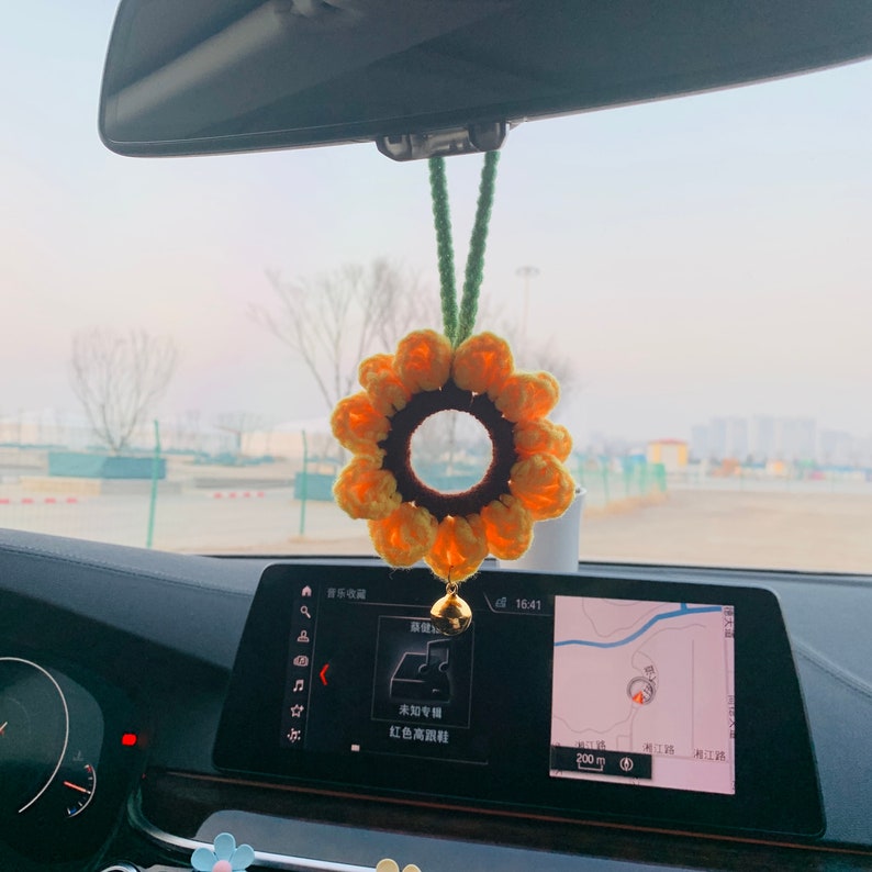 Blingcute | Cute Sunflower Car Accessories Mirror Hanging