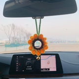 Blingcute | Cute Sunflower Car Accessories Mirror Hanging - Blingcute