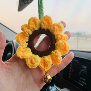 Blingcute | Cute Sunflower Car Accessories Mirror Hanging - Blingcute