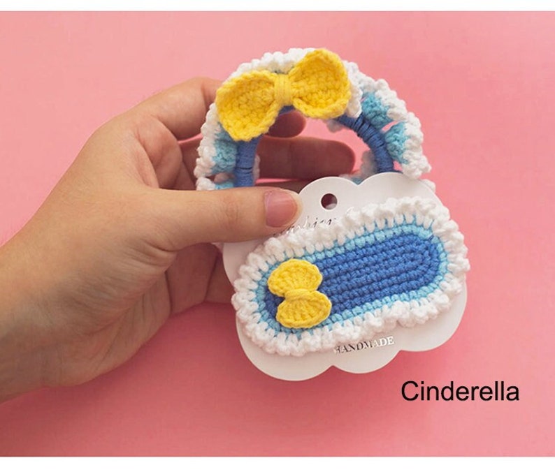 Blingcute | Crochet Princess Hair Clips and Hair Ties | Gift for Her - Blingcute