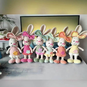 Blingcute | Handmade crochet dolls | crooked mouth rabbit - Blingcute