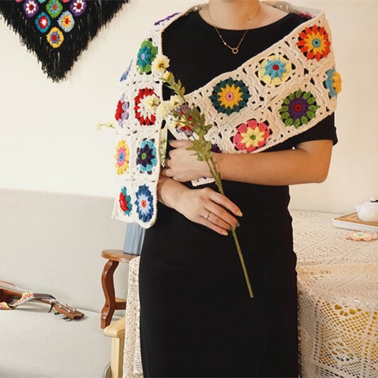 Blingcute | Granny Square Blanket - Blingcute