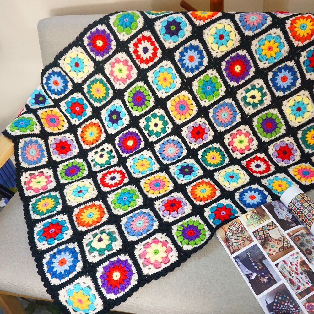 Blingcute | Granny Square Blanket - Blingcute