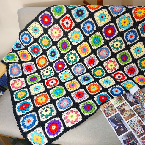 Blingcute | Granny Square Blanket - Blingcute