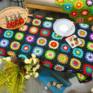 Blingcute | Crochet Blanket | Granny Square Blanket - Blingcute