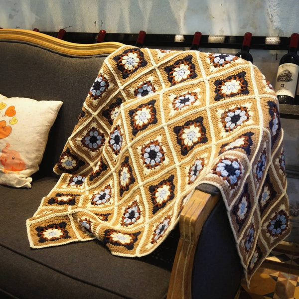 Blingcute | Afghan Crochet Blanket | Crochet Blanket - Blingcute