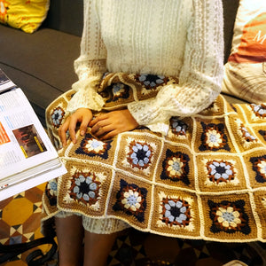 Blingcute | Afghan Crochet Blanket | Crochet Blanket - Blingcute