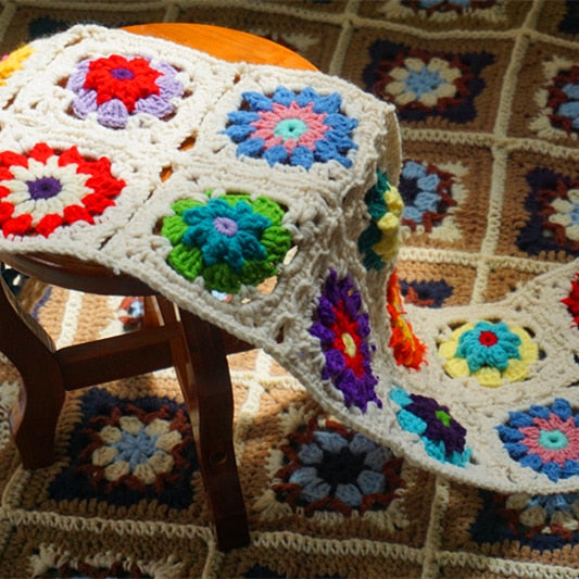 Blingcute | Granny Square Blanket - Blingcute