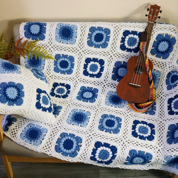 Blingcute | Blue and White Porcelain Blanket - Blingcute