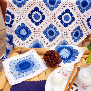Blingcute | Blue and White Porcelain Blanket - Blingcute