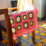 Blingcute | Floral Crochet Blanket - Blingcute