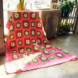 Blingcute | Floral Crochet Blanket - Blingcute