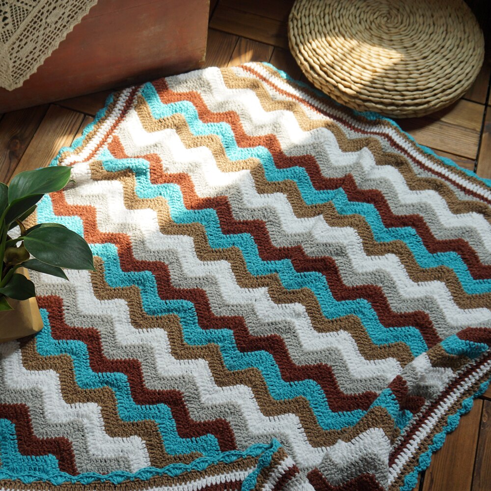 Blingcute | Granny Square Blanket | Crochet Cushion - Blingcute