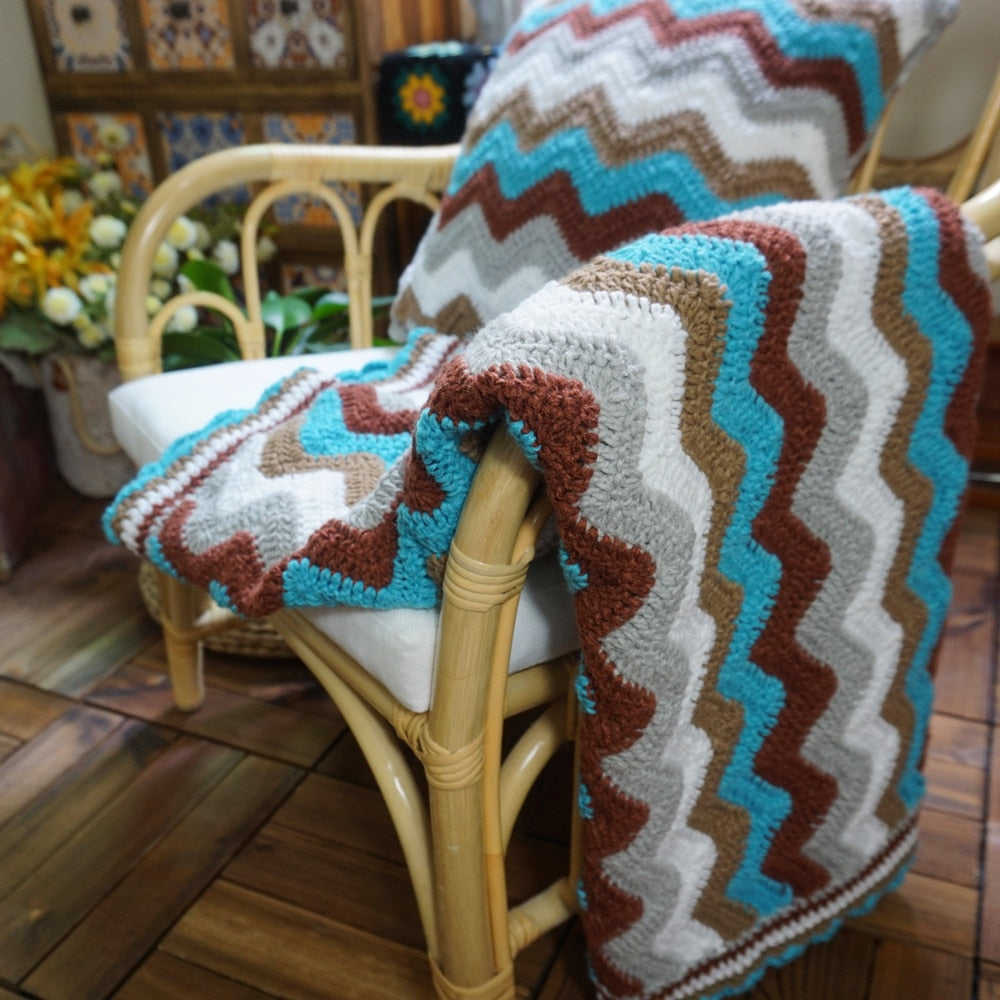 Blingcute | Granny Square Blanket | Crochet Cushion - Blingcute