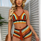 Blingcute |  Crochet Bikini Sets | Bikini Beachwear - Blingcute