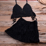 Blingcute | Crochet Bikini | Two-piece Crochet Women Bikini Set - Blingcute