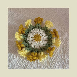 Blingcute | Flower Coaster | Hand Crochet Coasters - Blingcute