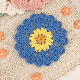 Blingcute | Heart Coaster | Colorful Crochet Coasters - Blingcute